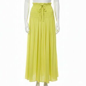 Current Air Smocked Maxi Skirt